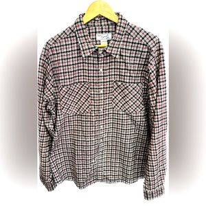 SALE: Haband Casual Joe Vintage Plaid Button Downs (Large) FLAWED